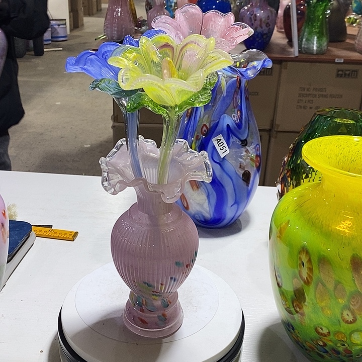 3只花加瓶高45厘米