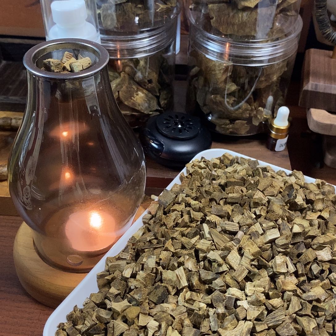 香料蓝宝石米粒50g+蜡烛炉