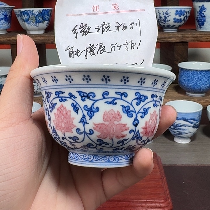 杯现代景德镇陶瓷杯