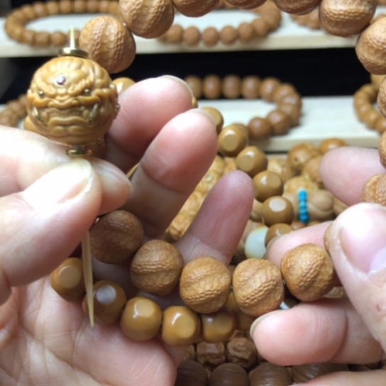 手串猴头核桃灵蛇加单颗加六方