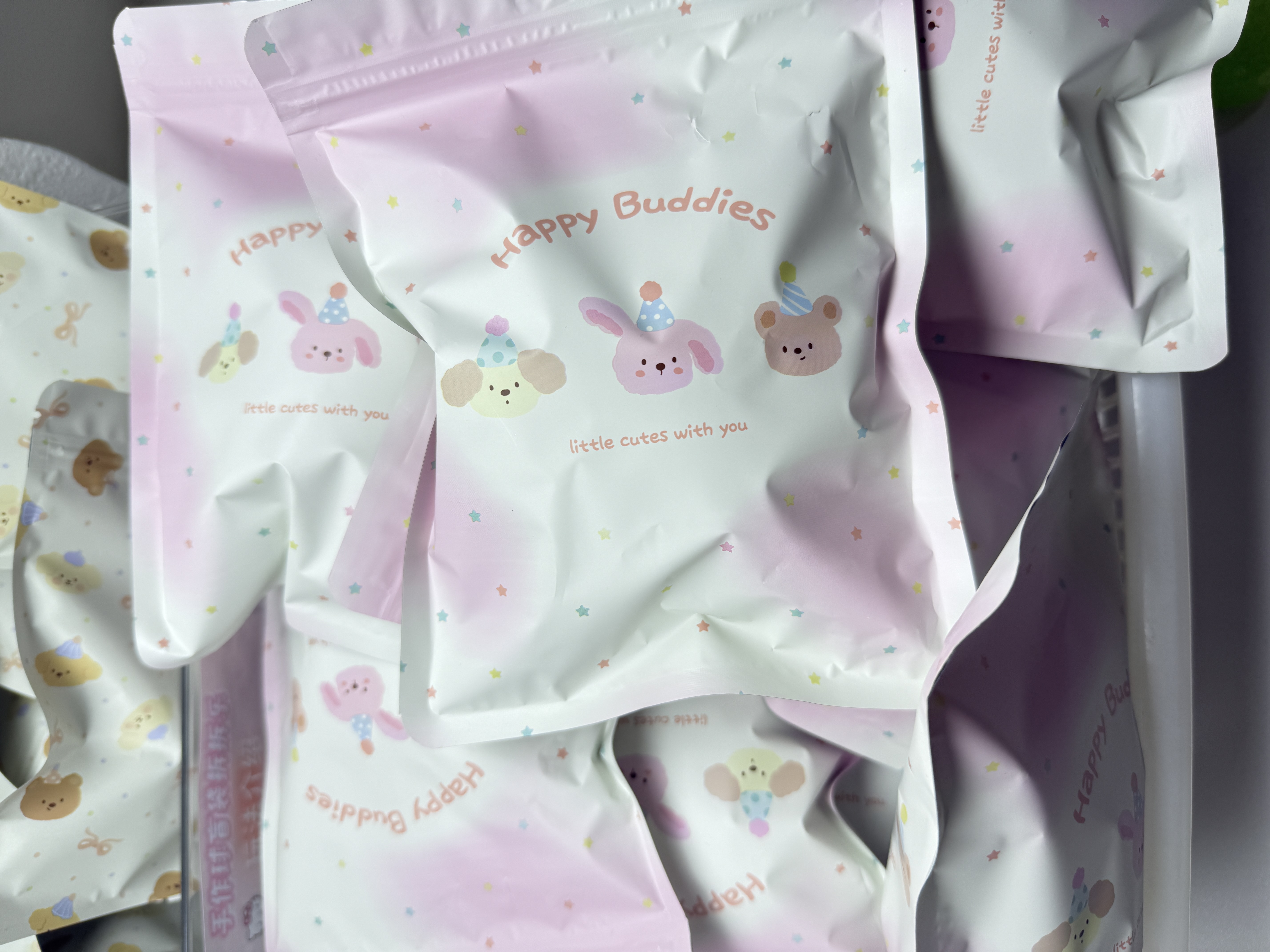 6cm手作球对对碰diy解压捏捏乐