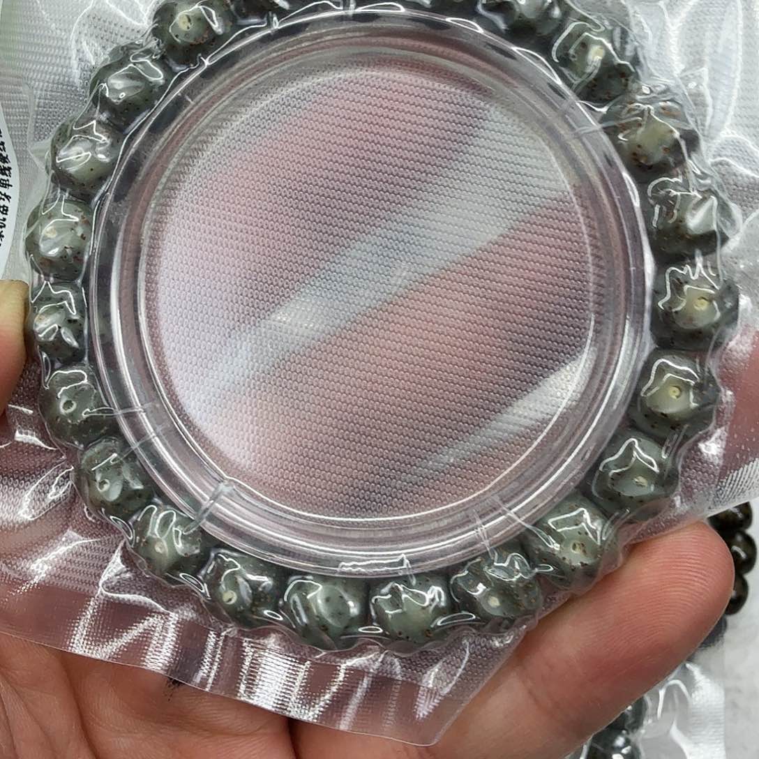 星月菩提手串7卓越绿星月菩提单圈1.0无相