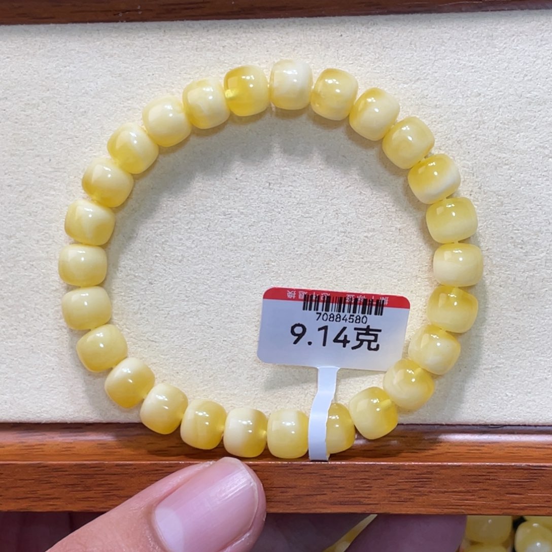 蜜蜡手链未镶嵌蜜蜡