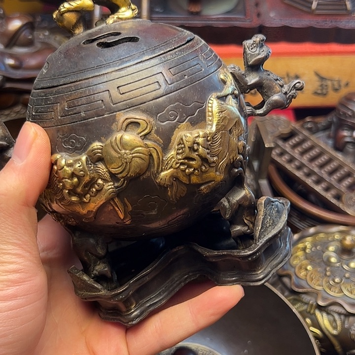 精美铜器摆件下单