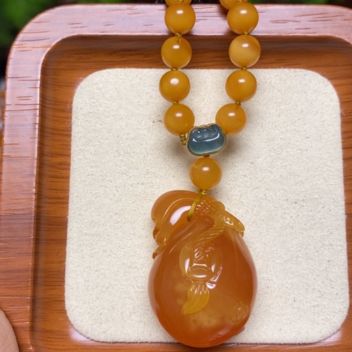 【闪购商品】蜜蜡颈饰未镶嵌项链