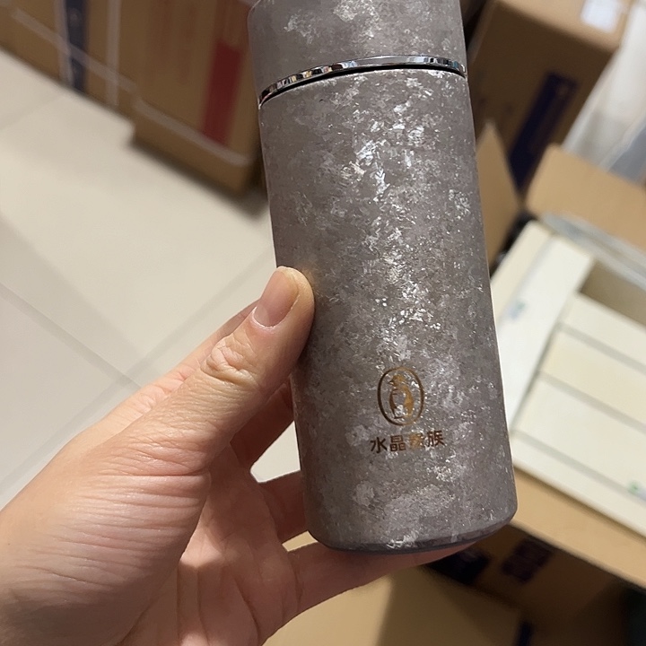水晶贵族纯钛保温杯220220没有网星空银色