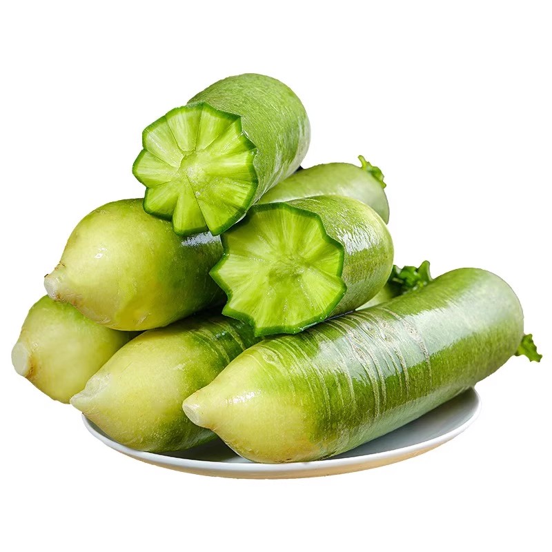 翡翠水果萝卜 约5斤左右一箱萝卜