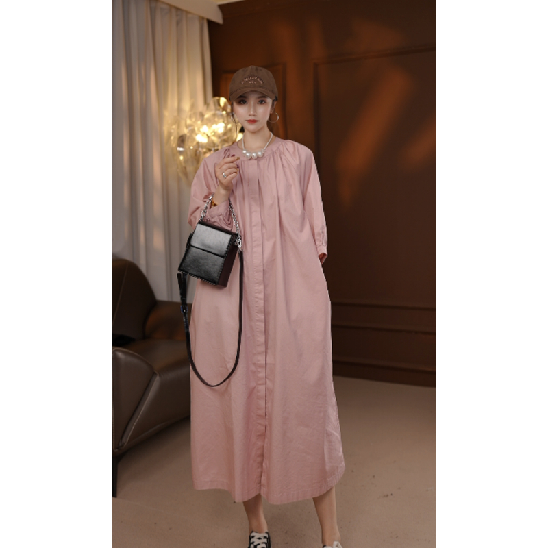2025夏季新款欧韩时尚纯色开衫减龄气质连衣裙女
