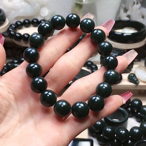 未镶嵌手串和田玉