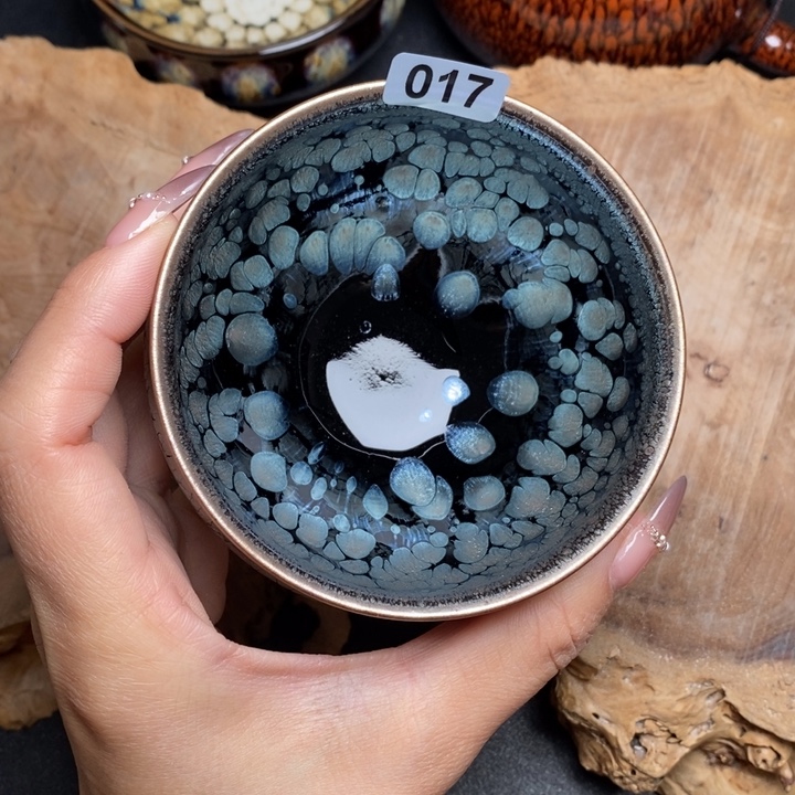 茶盏建窑建盏主人杯17微瑕