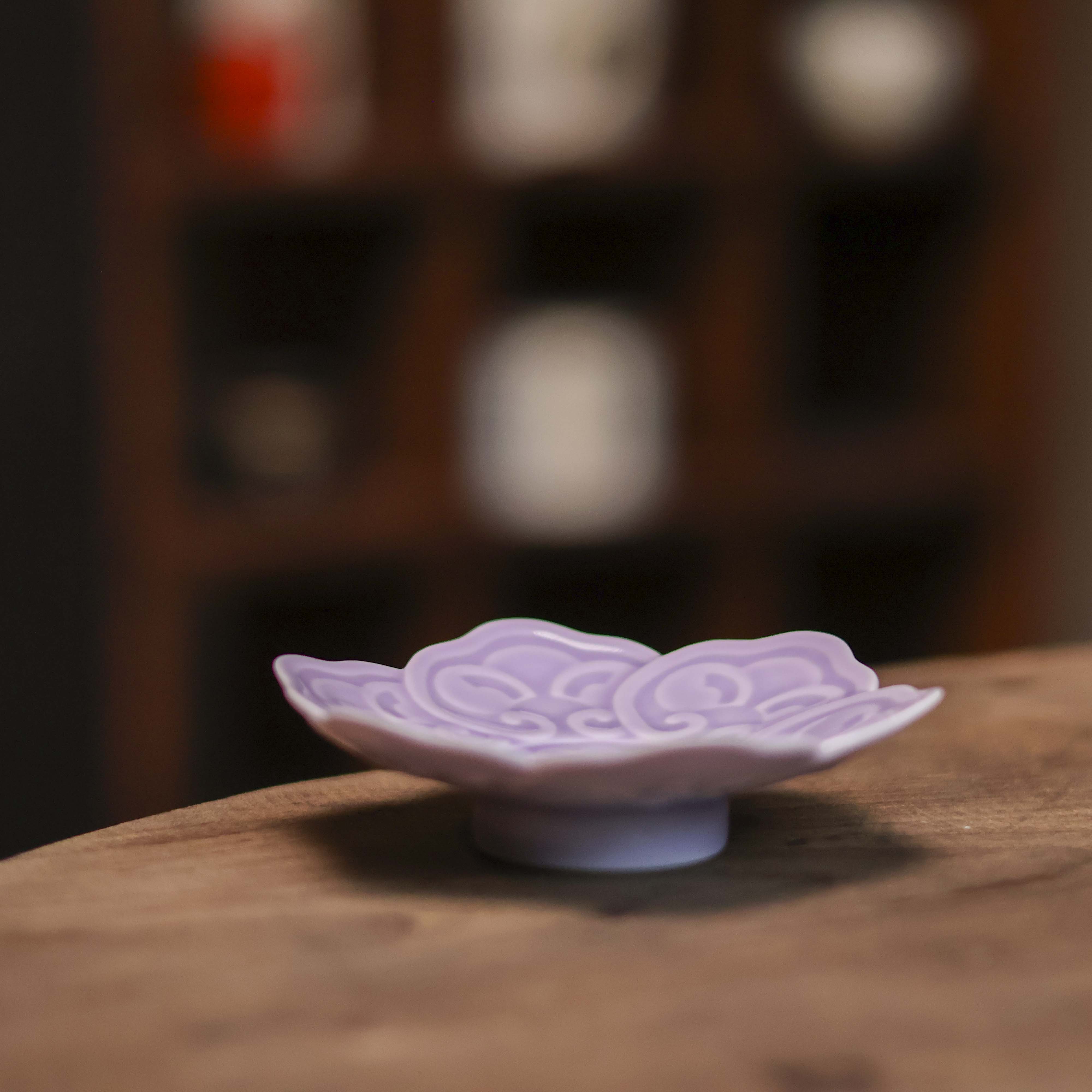 紫罗兰如意杯垫（Q5945）