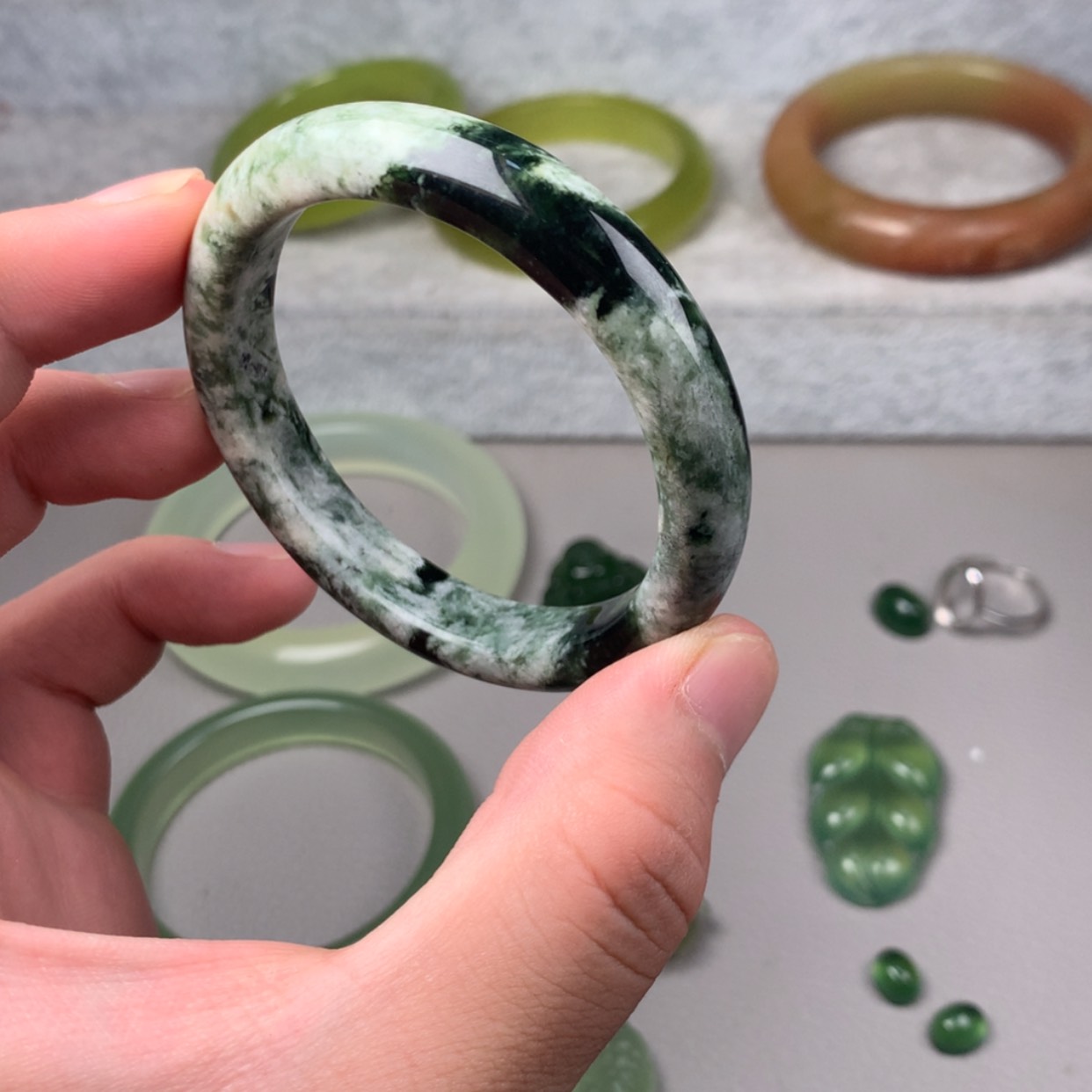 【闪购商品】蛇纹石玉未镶嵌岫玉53