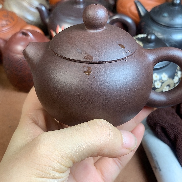 茶壶紫砂紫砂微瑕