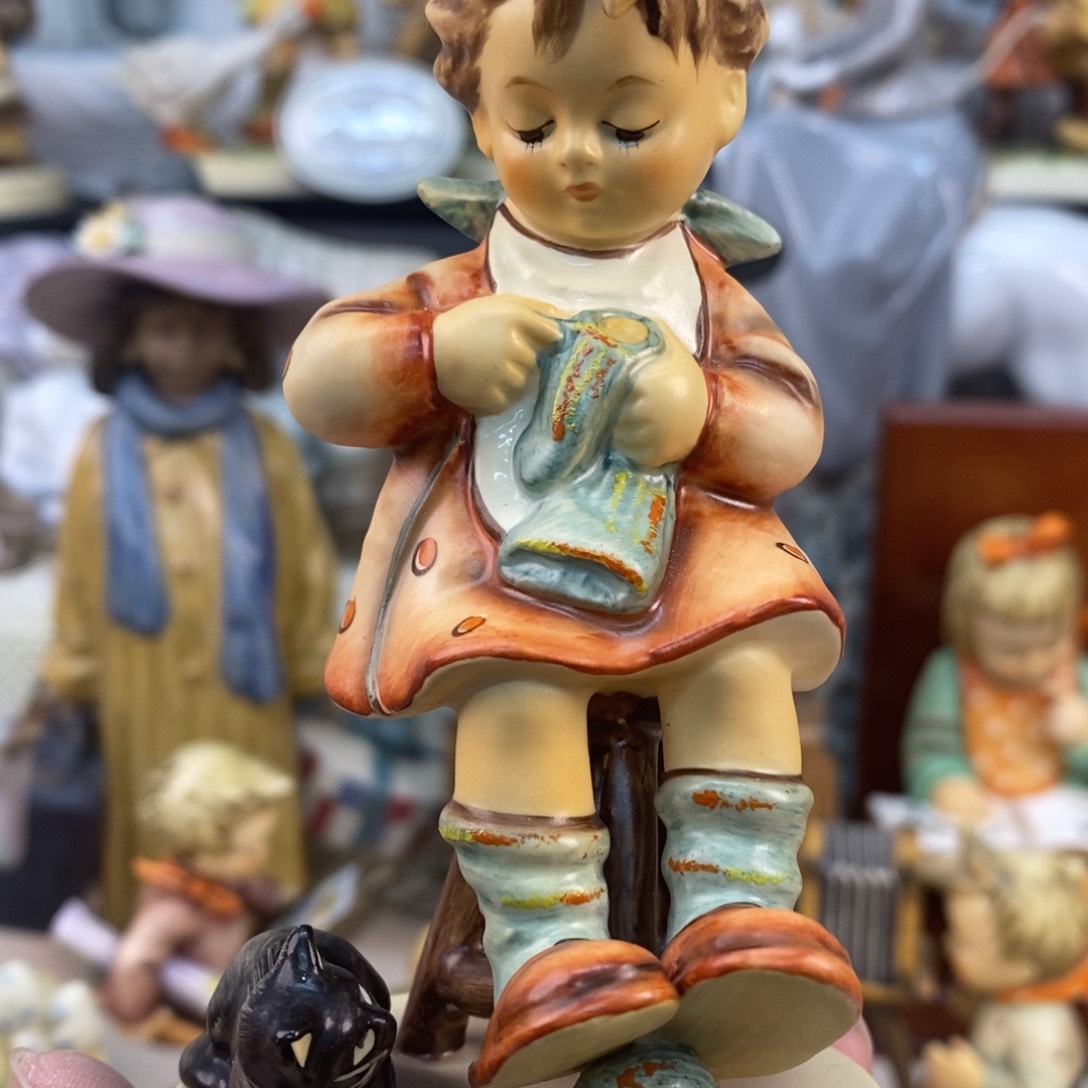 瓷片欧美中古美物摆件