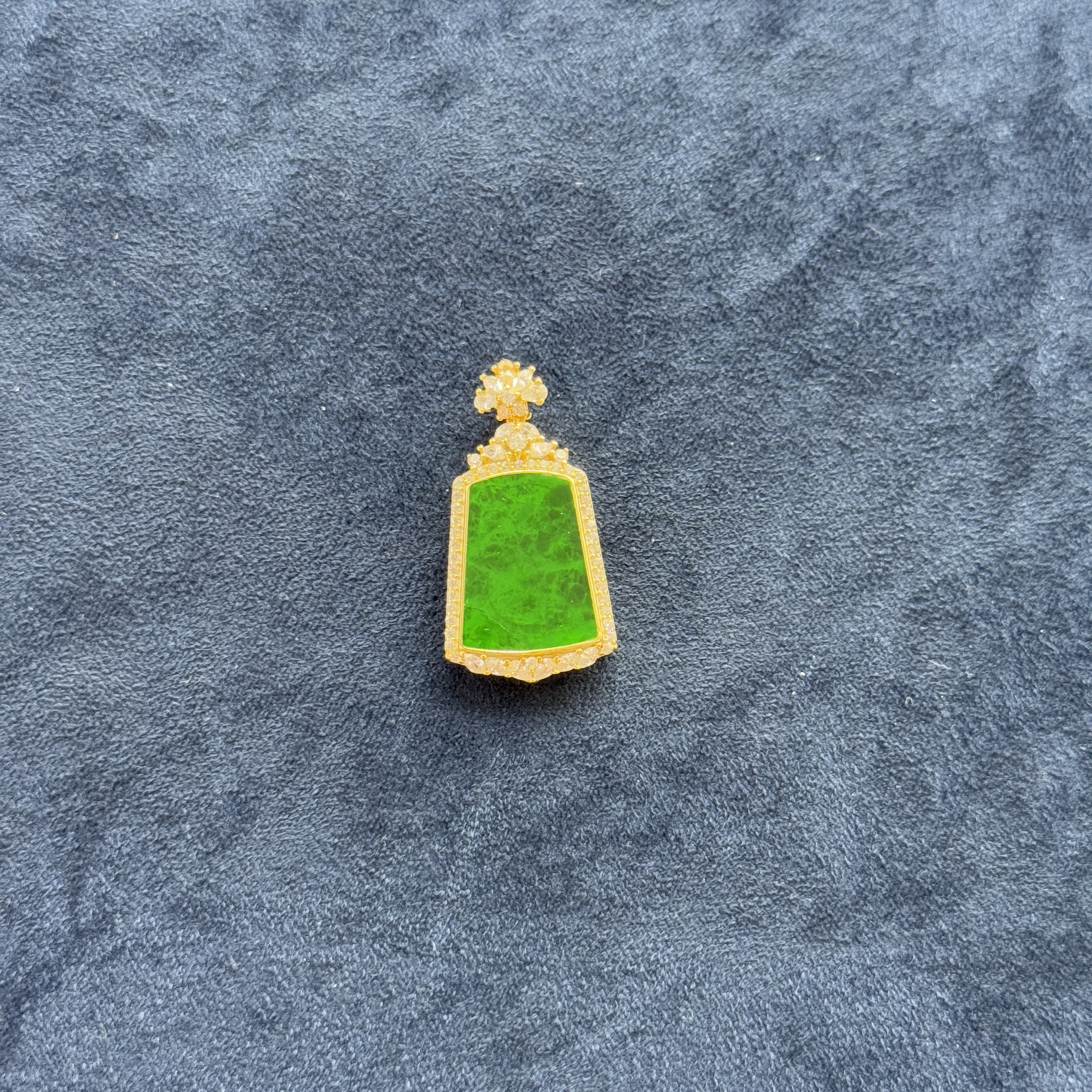 宋雅翡翠无事牌气质时尚新中式项链（多样性发其一）