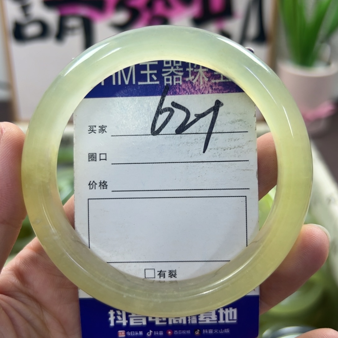 蛇纹石玉手镯未镶嵌498