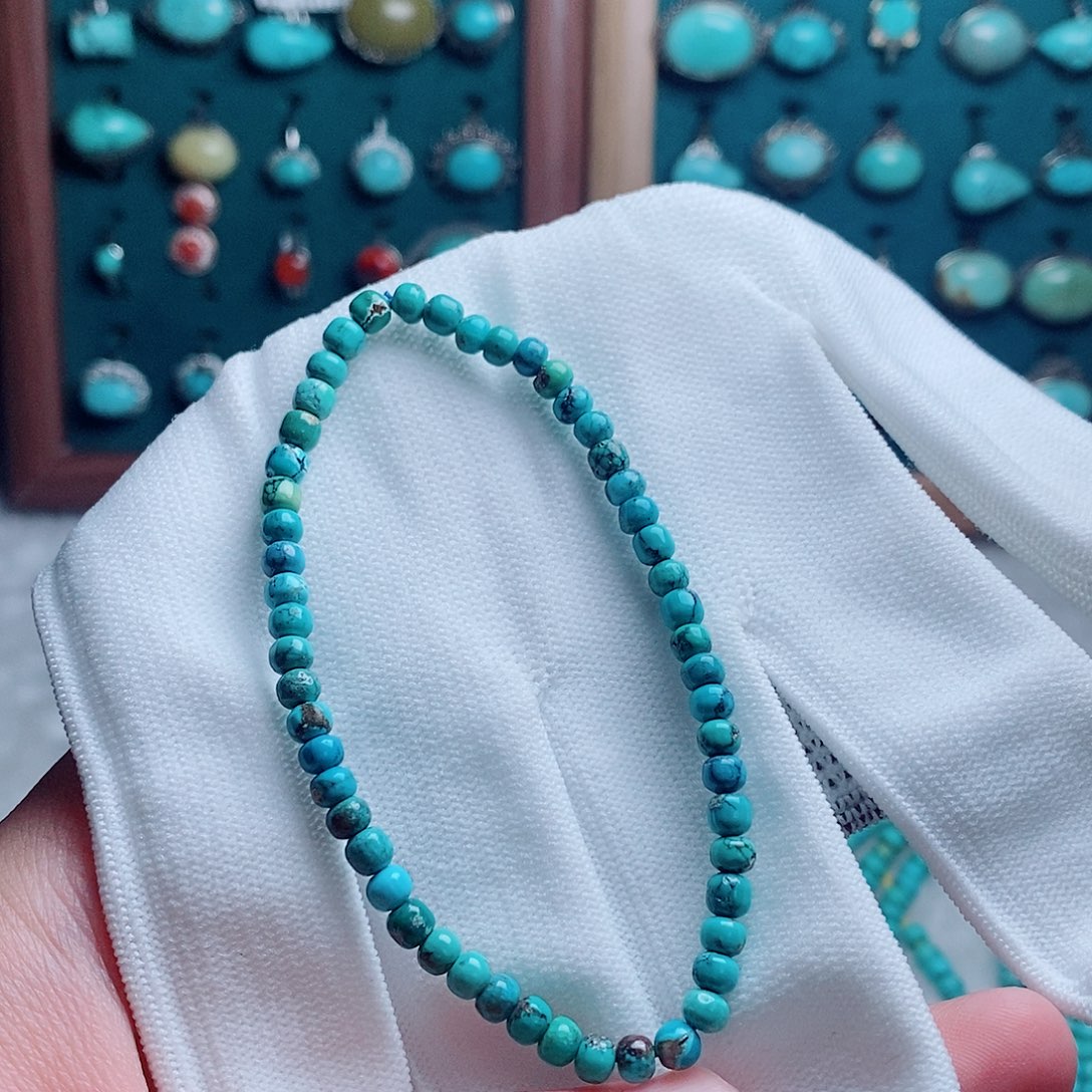 未镶嵌绿松石手链