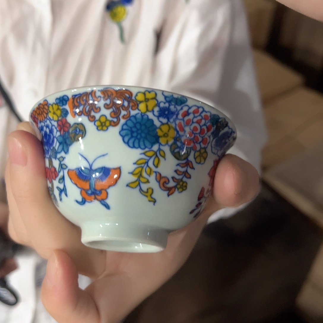 摆件景德镇陶瓷研究所。绿。