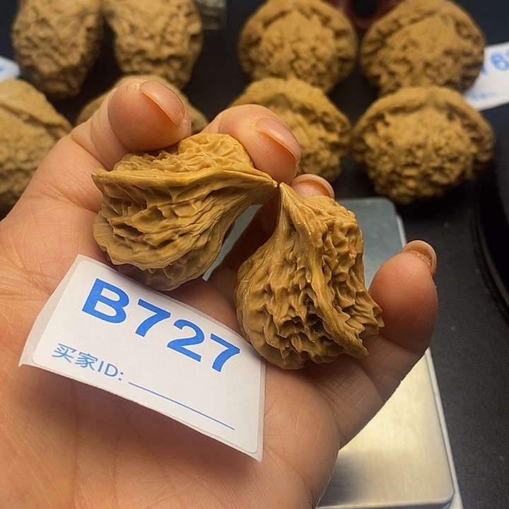 文玩核桃把件盘山小鸟