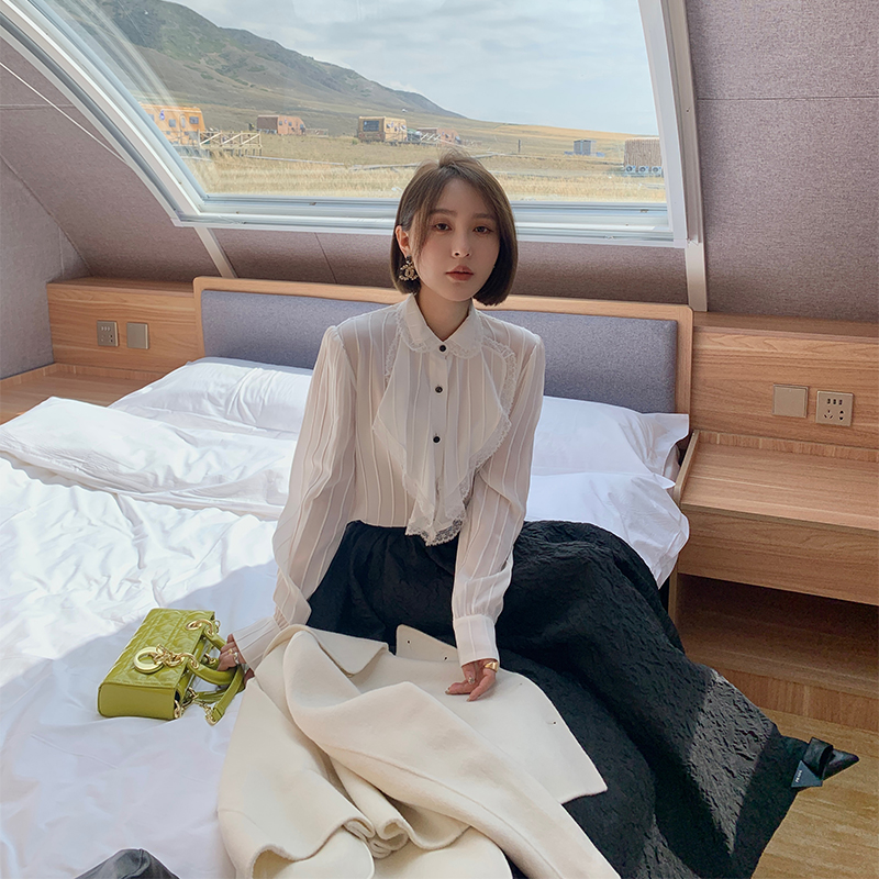 高定提花半身裙 QQ233023