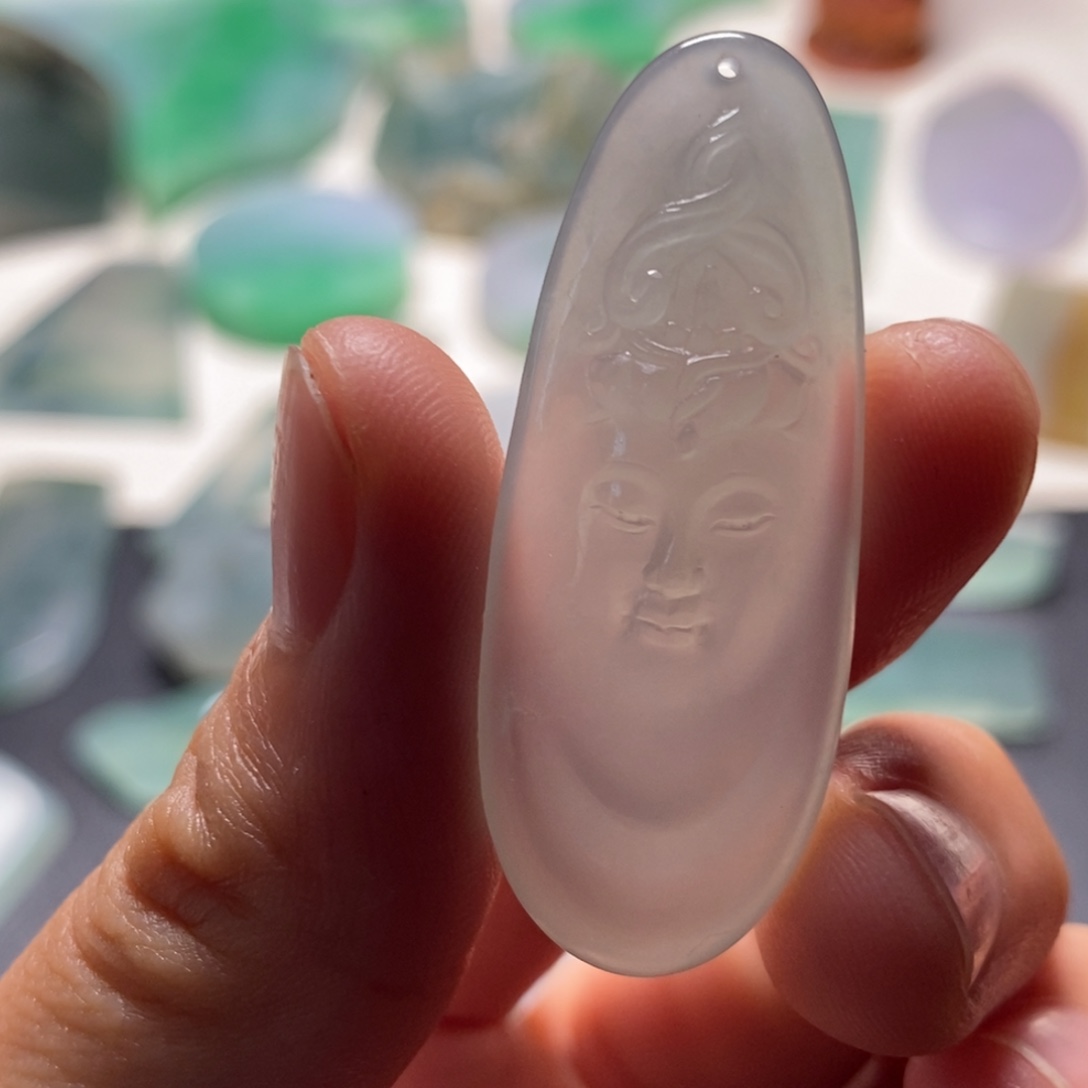 定制翡翠未镶嵌天然缅甸翡翠A货