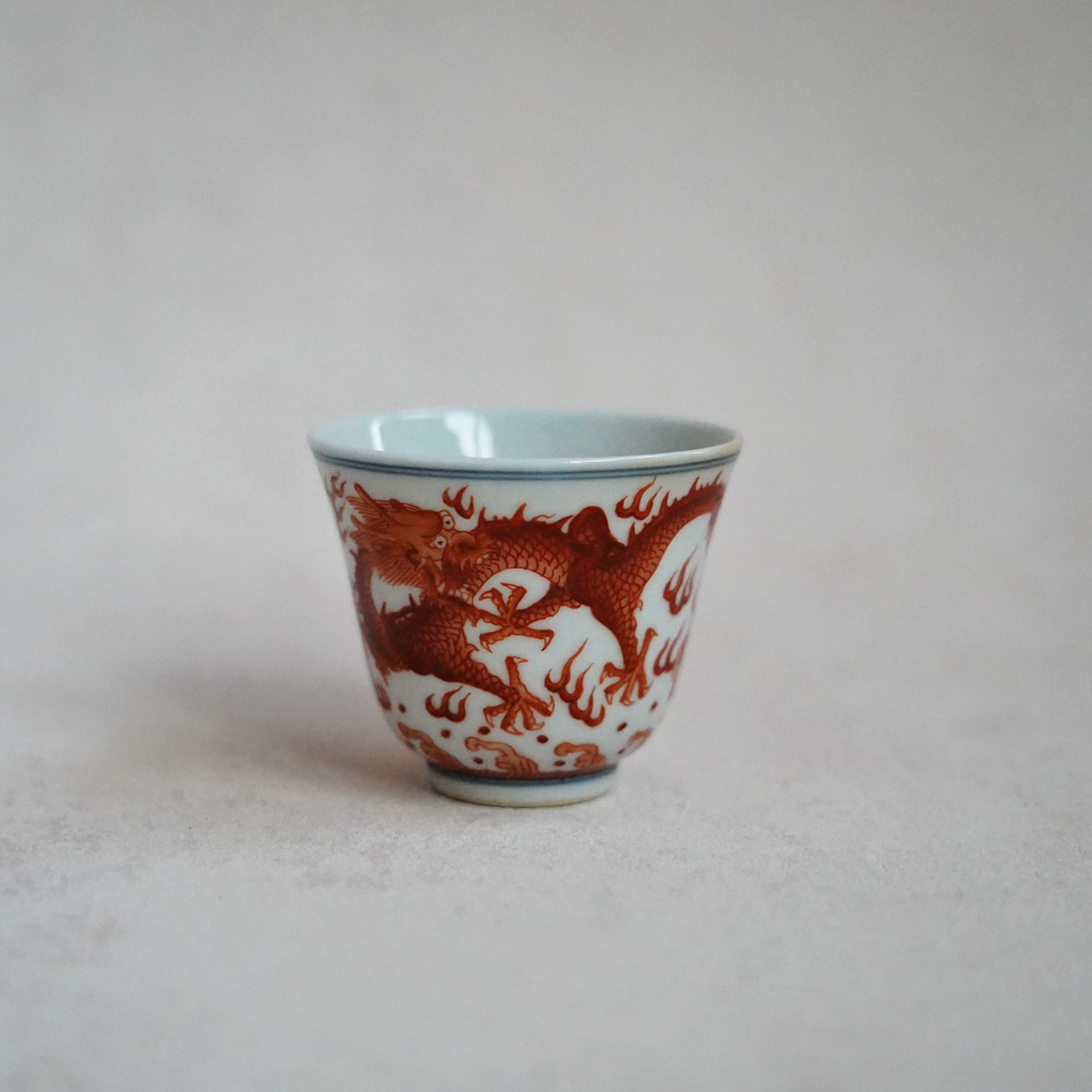 文华藏珍第228期拍品 13 道光（官） 红龙小杯（预展勿拍）