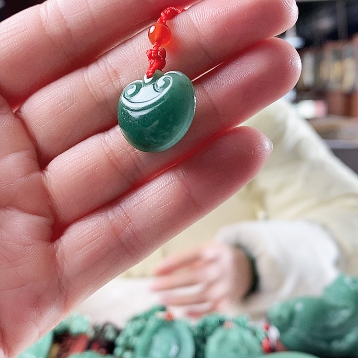 密玉（石英质玉）手链未镶嵌