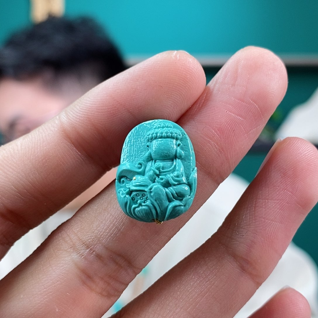 绿松石珠宝奇石未镶嵌