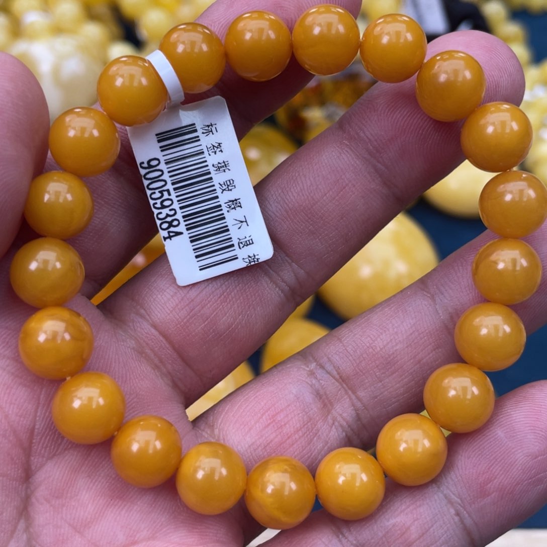 琥珀裸石未镶嵌琥珀蜜蜡