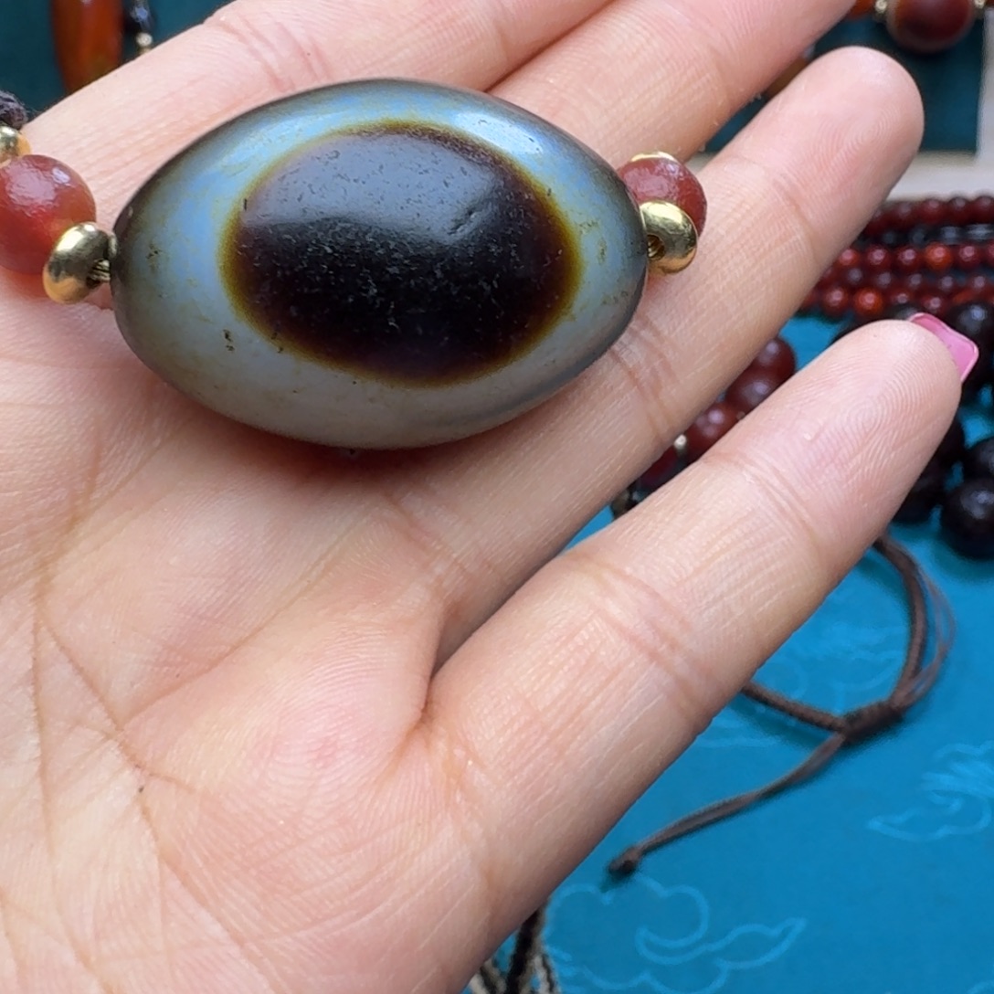 玛瑙/玉髓未镶嵌项链