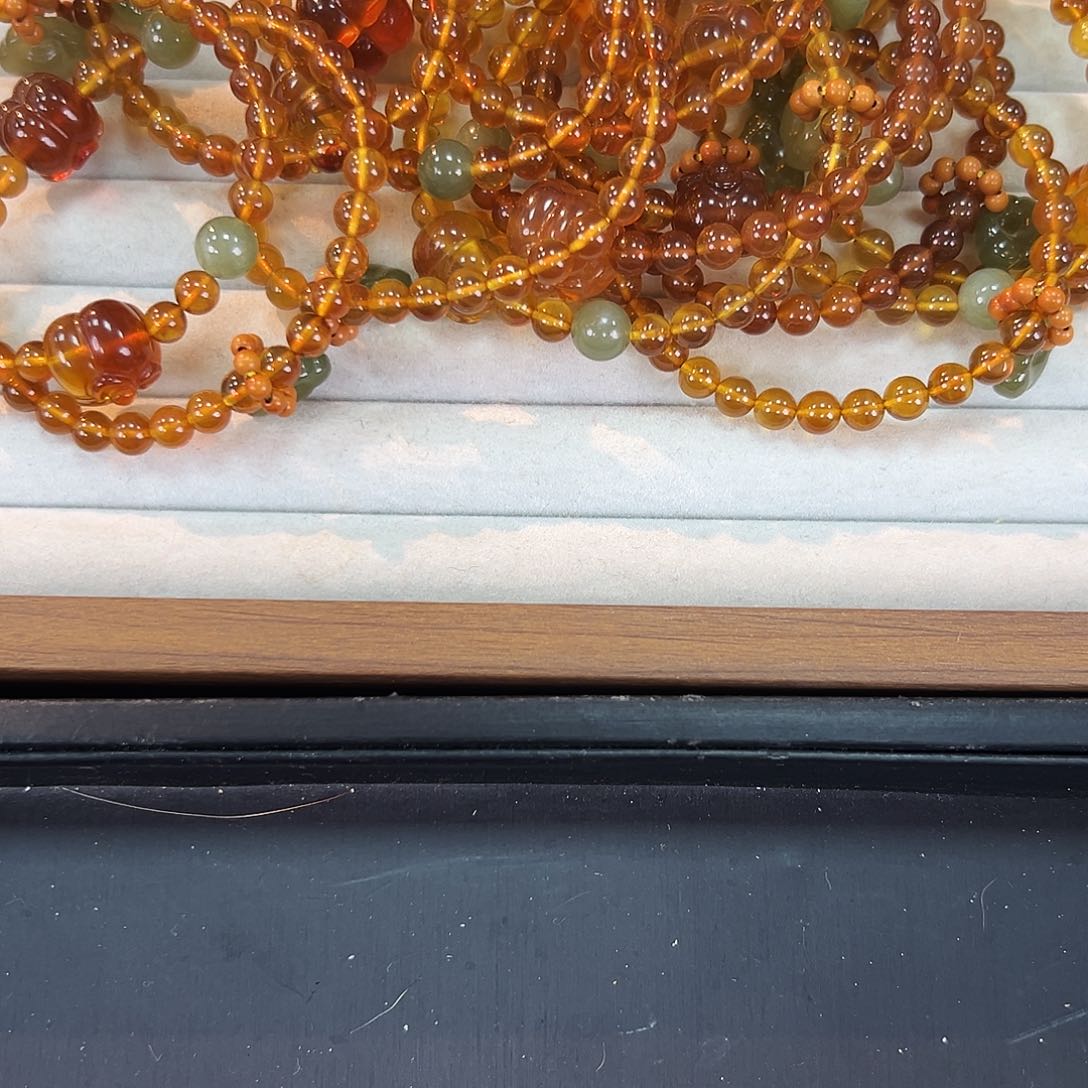 手链琥珀未镶嵌多样性发一