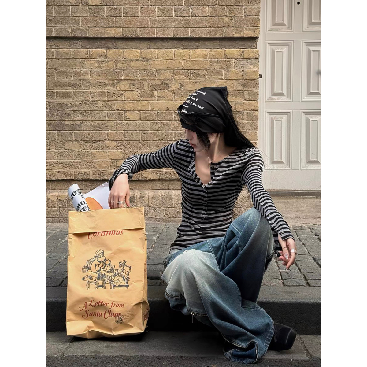  【买手店优质孤品女装】小众轻奢高端复古休闲上衣女松弛感