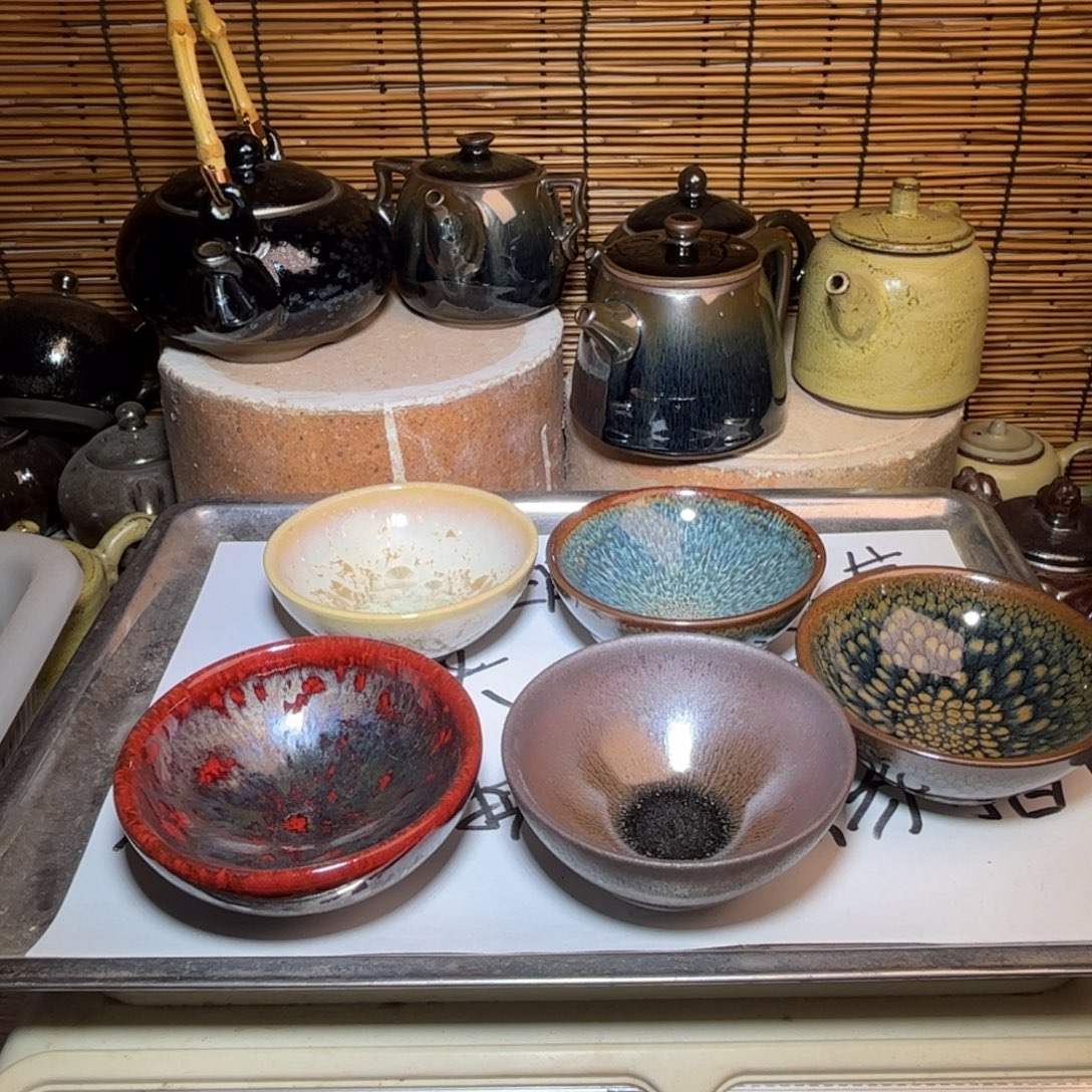 茶盏建窑建盏 微瑕作品