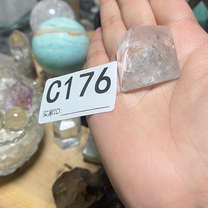 珠宝半成品水晶未镶嵌默认微瑕