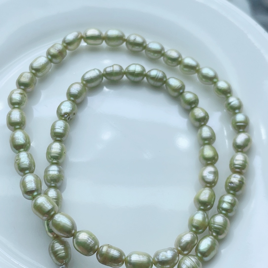 淡水珍珠颈饰钛钢