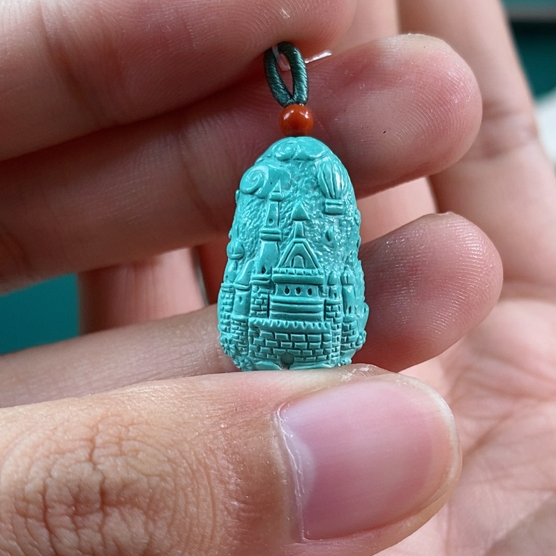 绿松石珠宝奇石未镶嵌