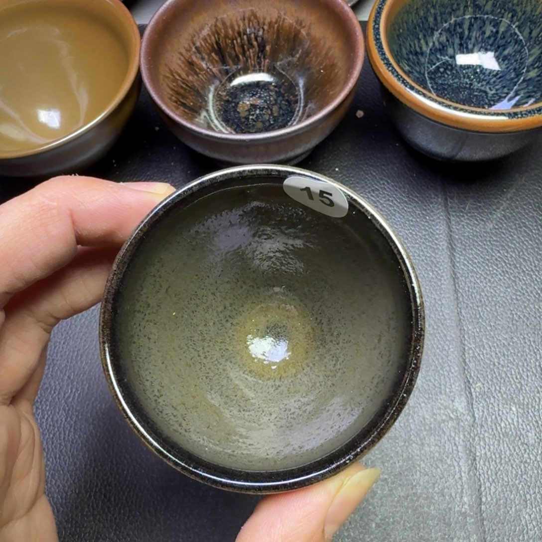 摆件古时茶器建窑建盏15