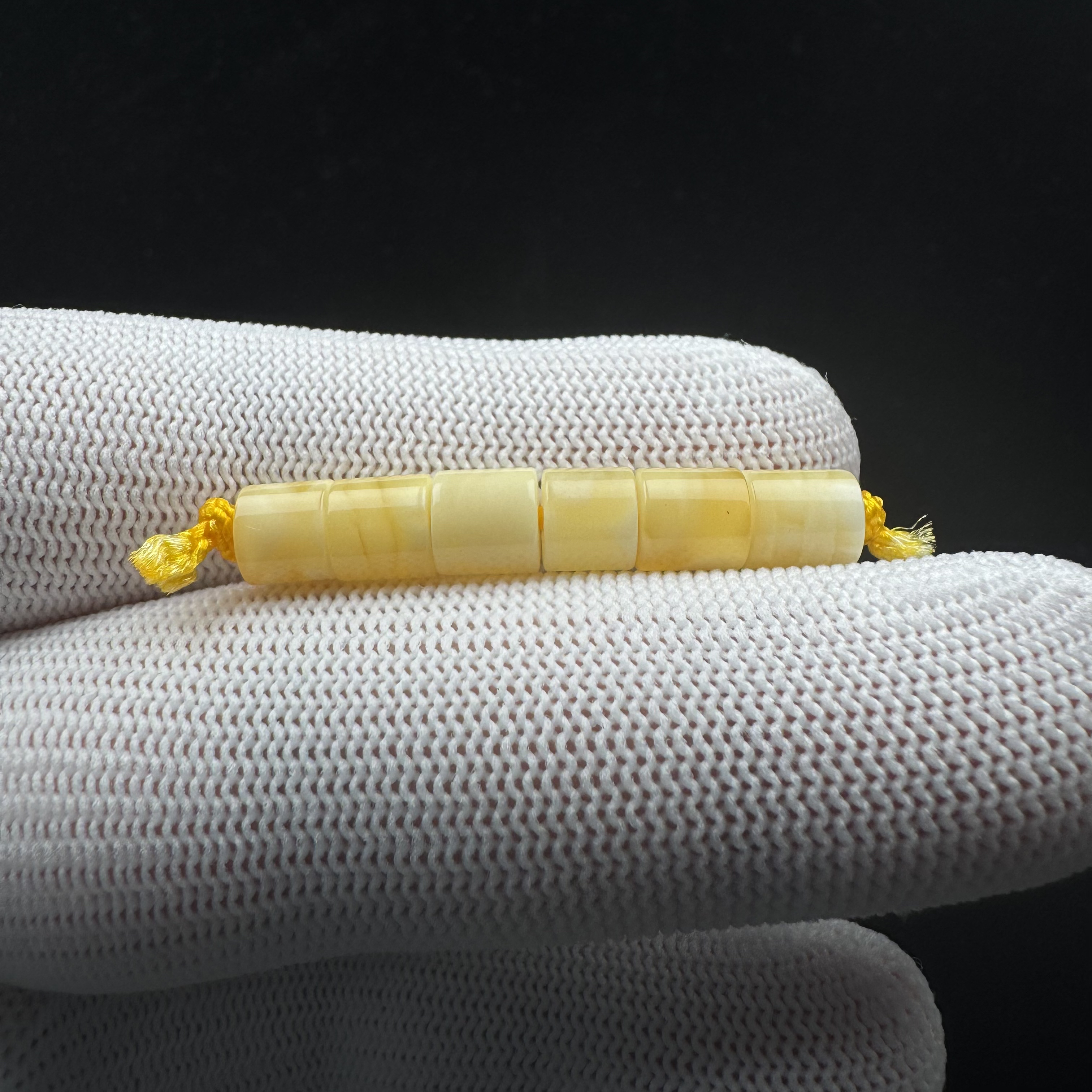 J3145天然俄料蜜蜡 隔片套装6mm一物一图实物拍摄假一罚十