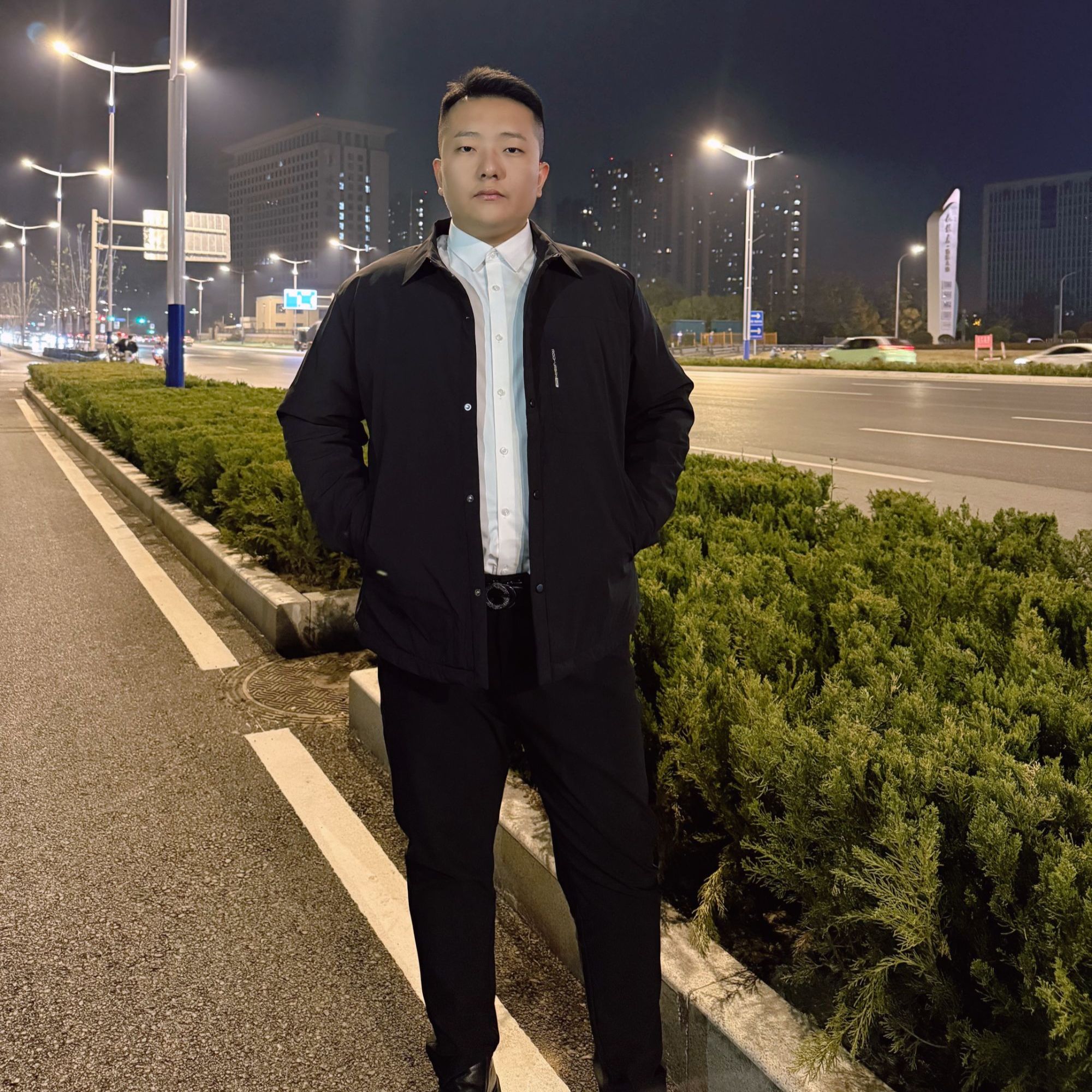 【郭有样轻奢风推荐】冬季大码男士商务休闲石墨烯保暖白鸭绒羽绒服