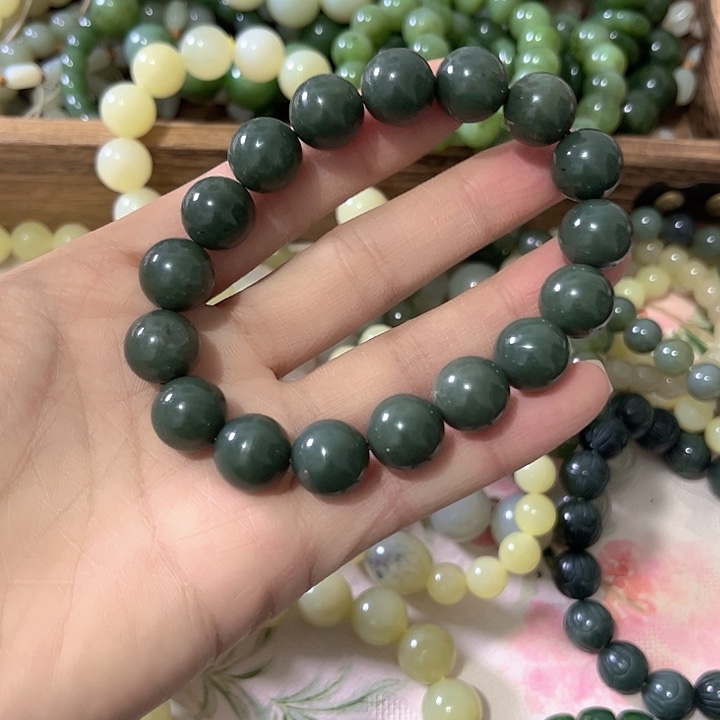 和田玉（糖玉）未镶嵌手机链和田玉
