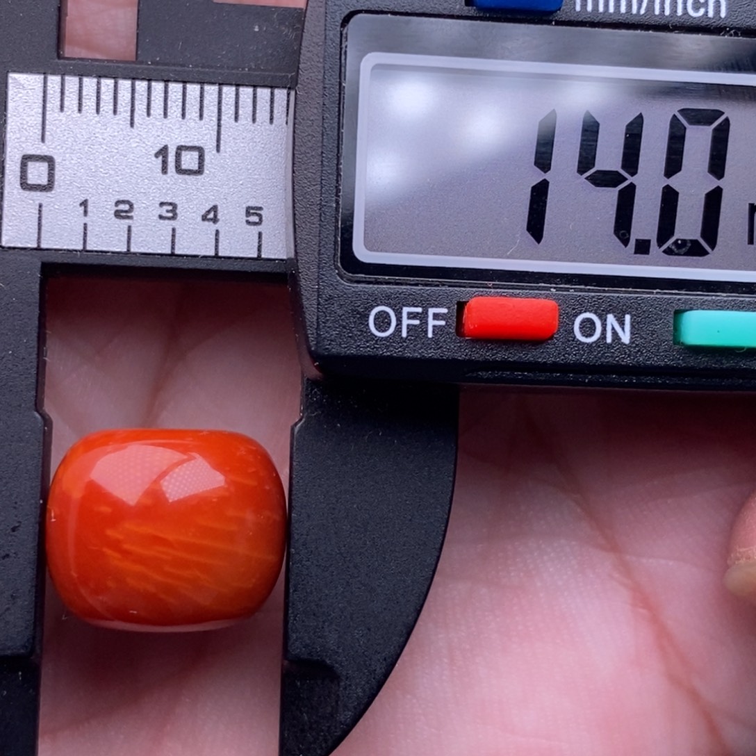 南红玛瑙未镶嵌配饰微瑕