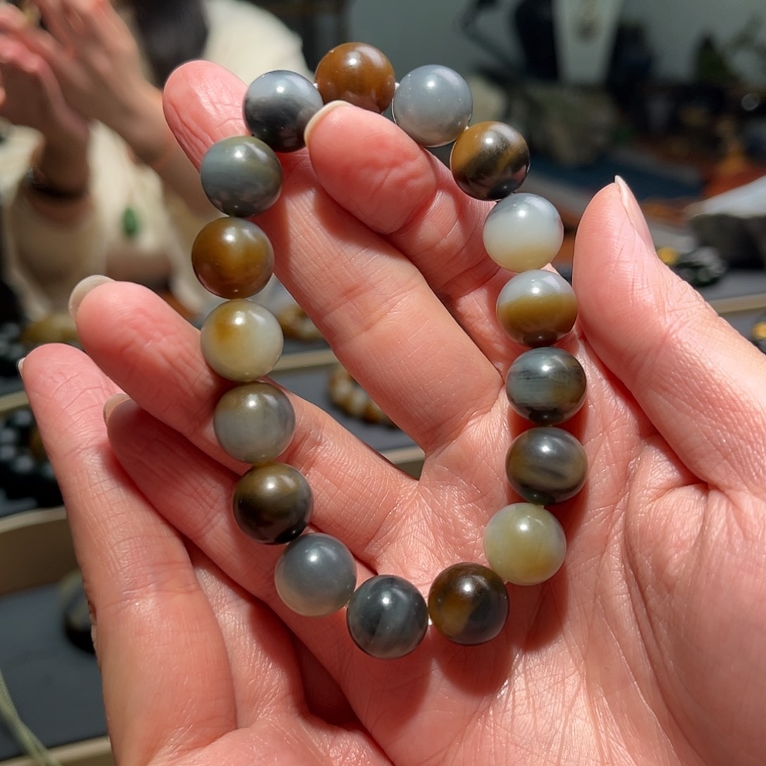 和田玉手链未镶嵌