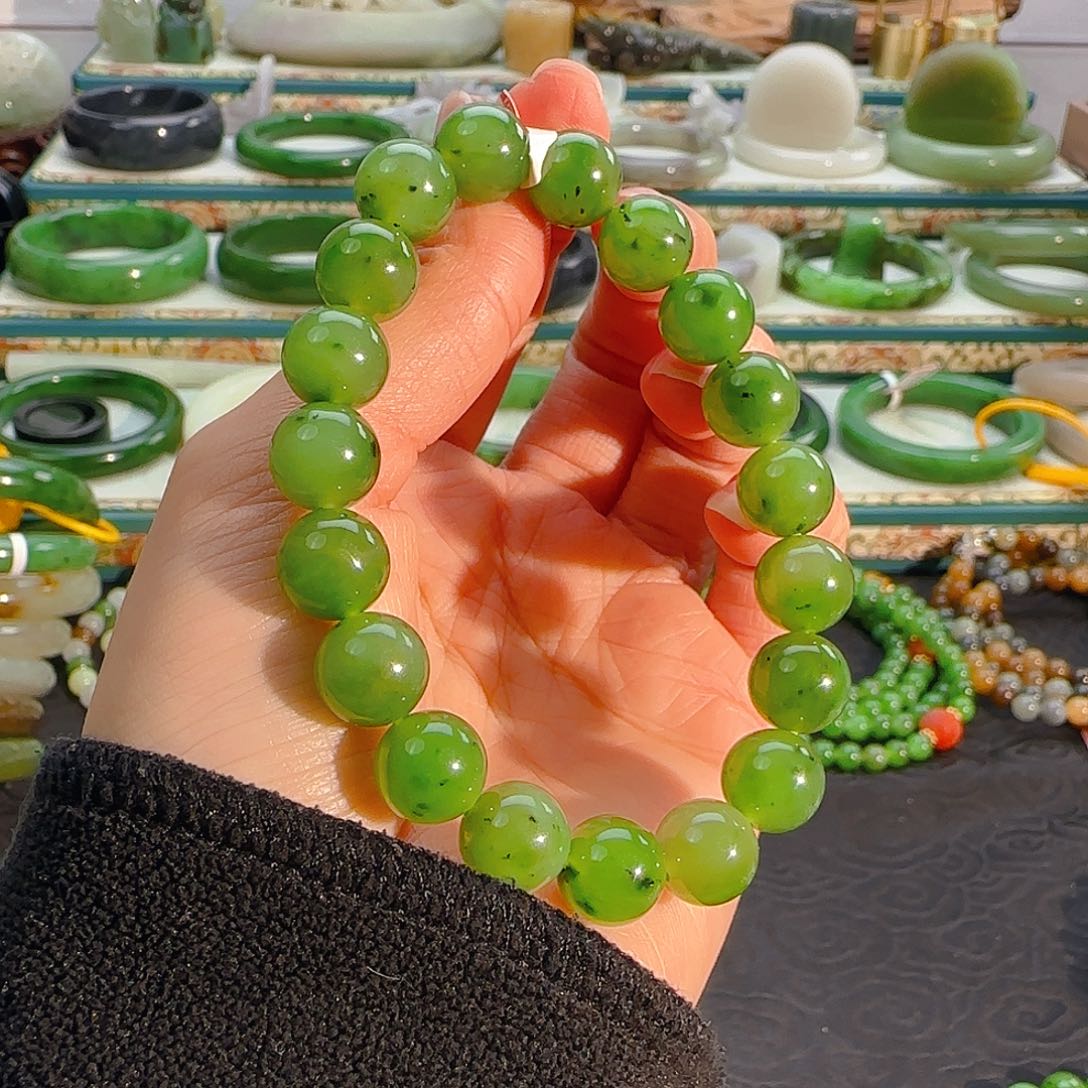 未镶嵌手串和田玉（碧玉）