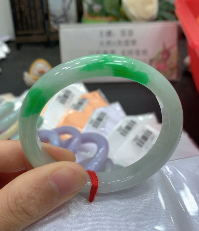 白底阳绿贵妃5354戴