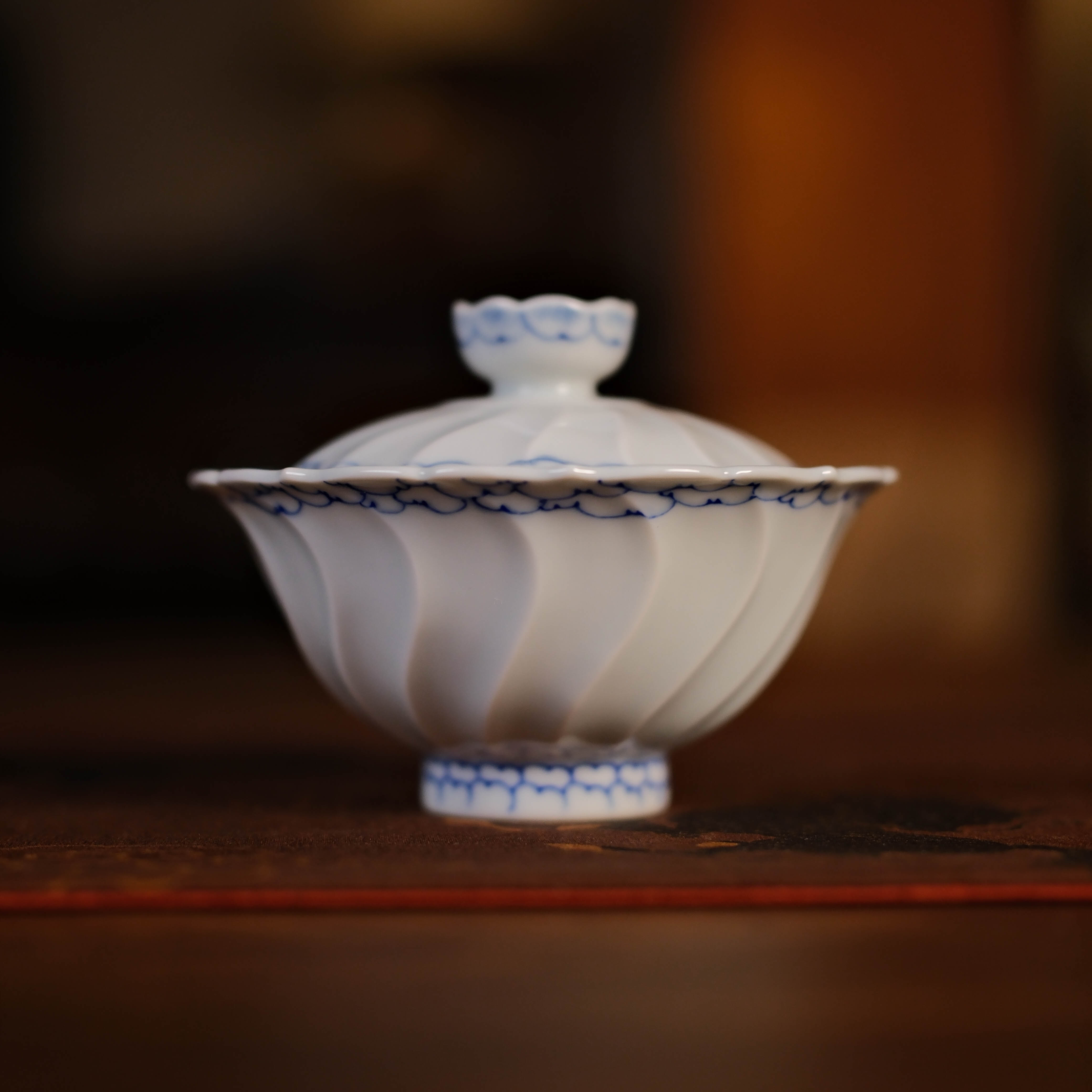 《青樵轩》青樵轩国色芳华盖碗