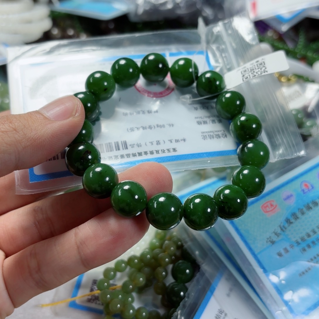 和田玉手链未镶嵌