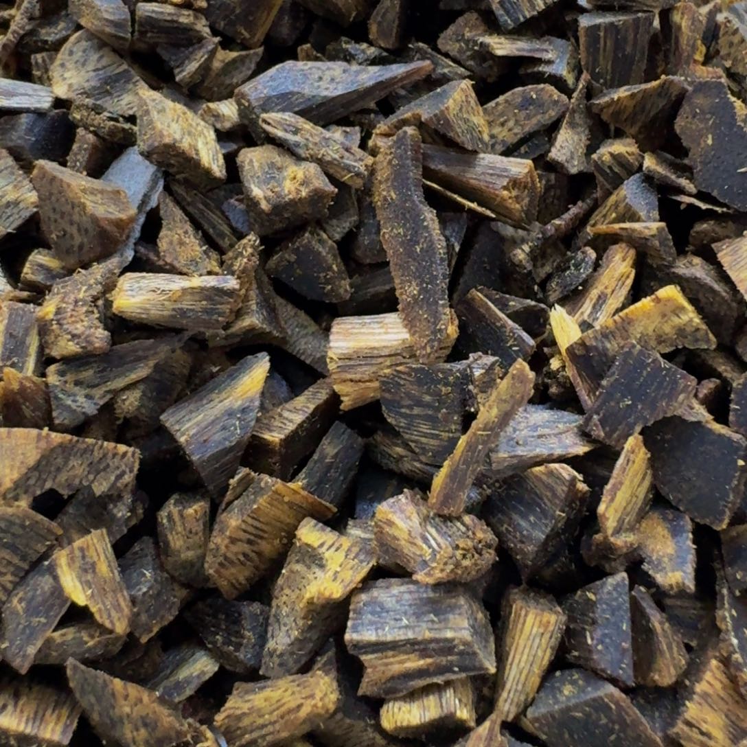 沉香沉香木制品绿奇楠沉香颗粒50克