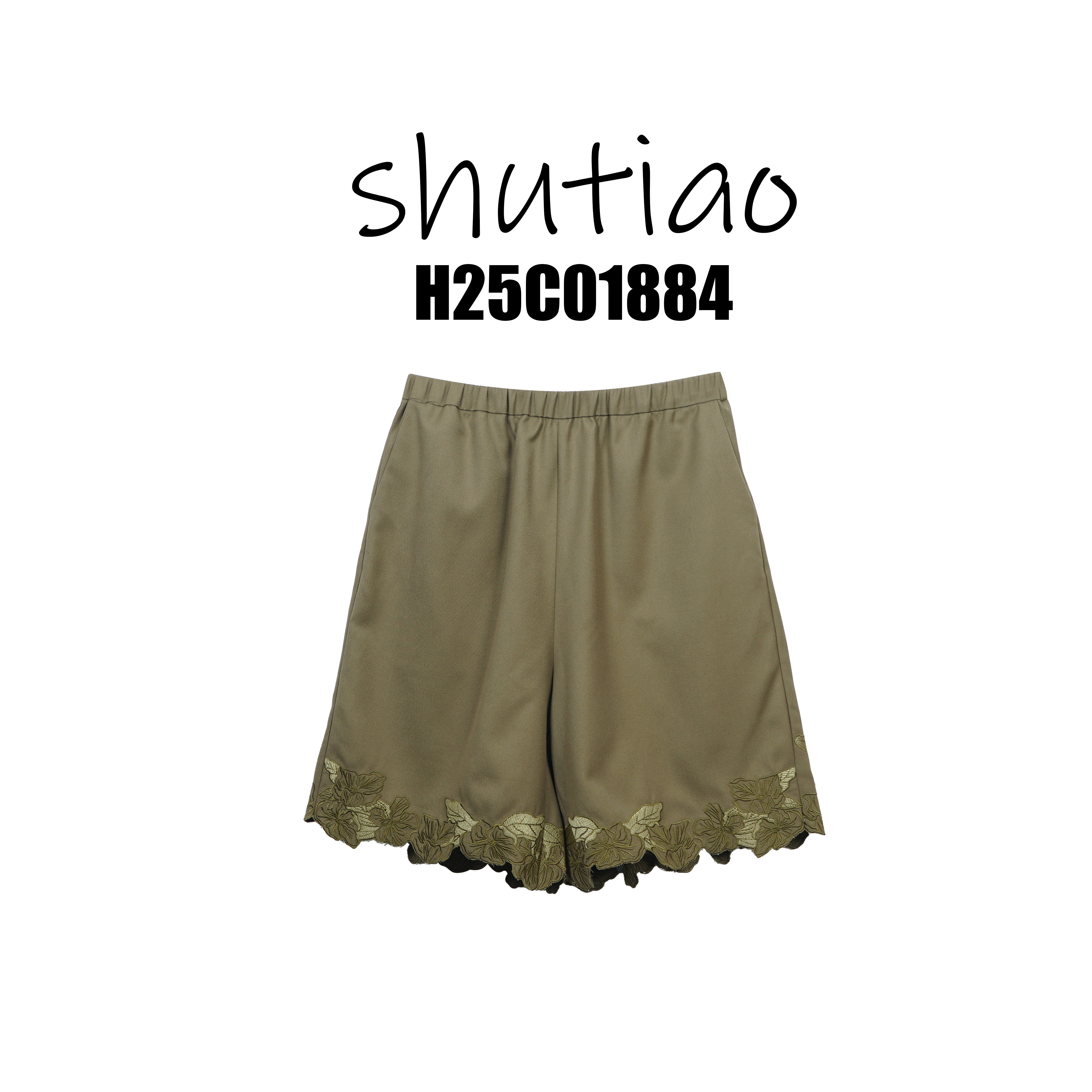 【SHUTIAO】2025冬季：新款小众设计款短裤H25C01884