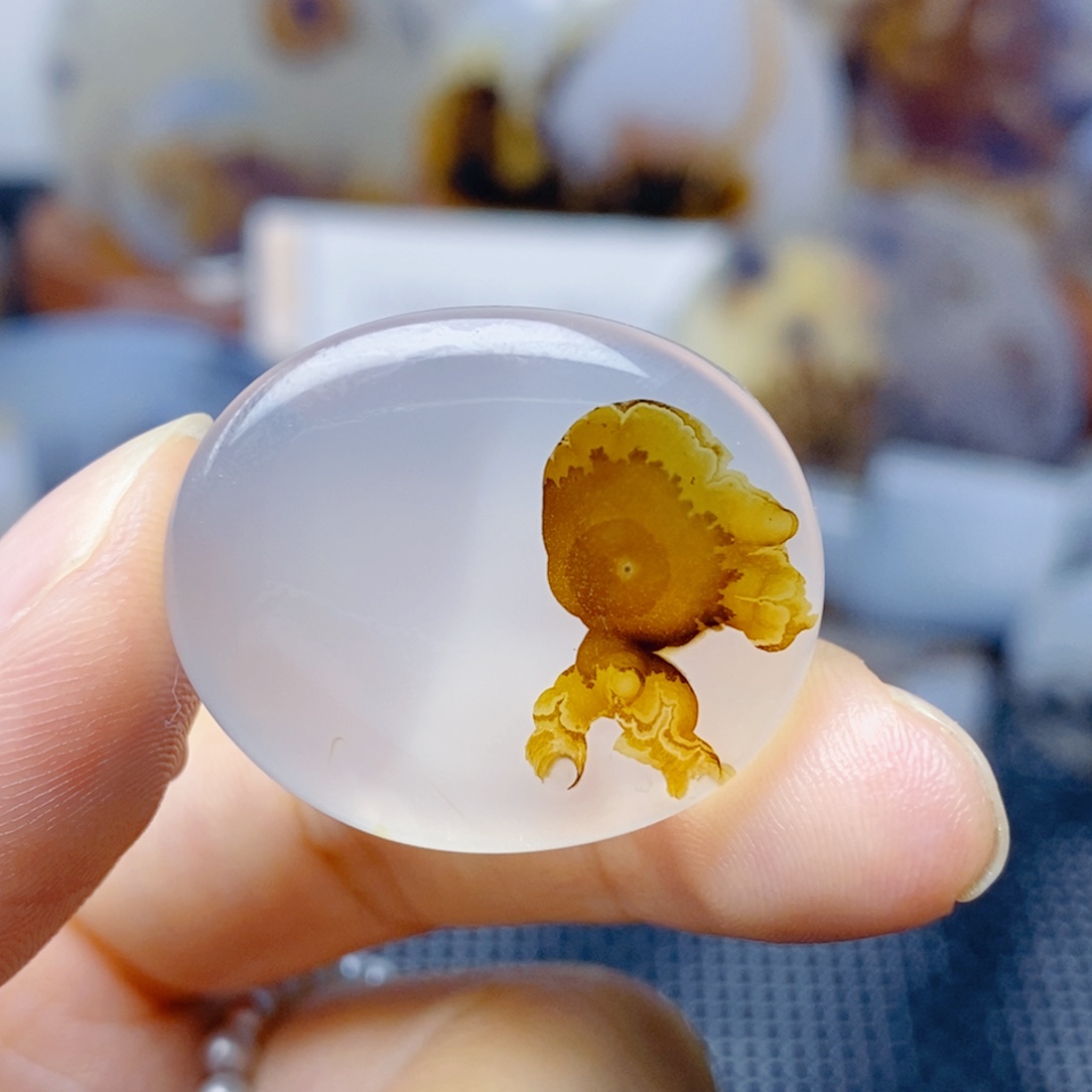 玛瑙/玉髓未镶嵌珠宝奇石