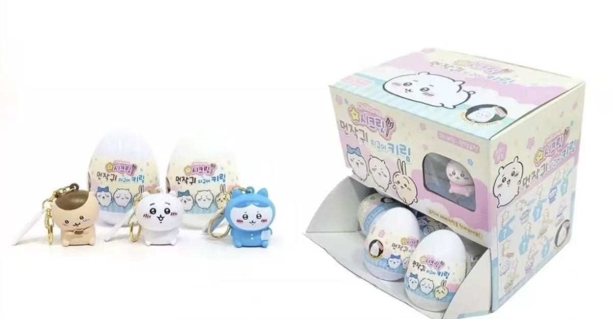 「代拆」最新款韩国进口chiikawa吉伊卡哇挂件扭蛋盲盒